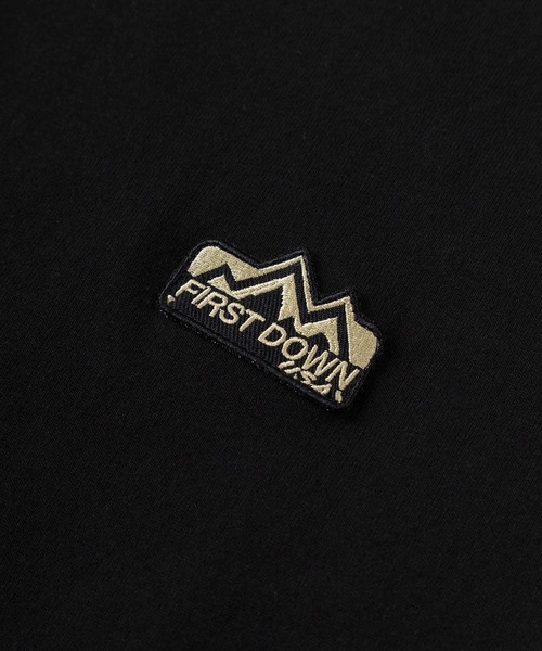 FIRST DOWN(ファーストダウン)の「【76】【FIRST DOWN USA/ファーストダウン USA】グラフィック ロゴプリント クルーネックTシャツ/ワンポイントワッペン/バックプリント(Tシャツ/カットソー・メンズ・カーキ/ホワイト系その他2/ブラック/オレンジ/ホワイト系その他/ホワイト・M/S)」の10枚目の写真