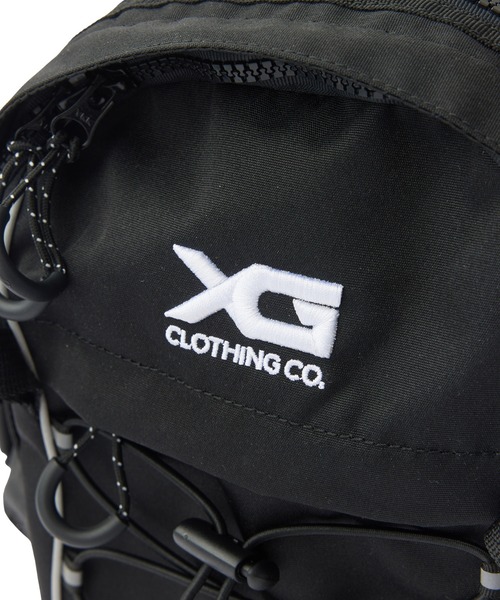 X-girl(エックスガール)の「BUNGEE CORD MINI BACKPACK(バックパック/リュック・レディース・ブラック/オリーブ・ONE SIZE)」の12枚目の写真