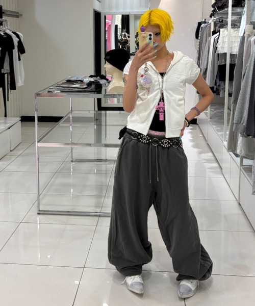 Never mind the XU(ネバーマインドザエックスユー)の「【Never mind the XU】cross fortune necklace / 【ネバーマインド ザ エックスユー】クロスチェーンネックレス(ネックレス・メンズ・ベビーピンク/ピンク/ブルー・ONE SIZE)」の13枚目の写真