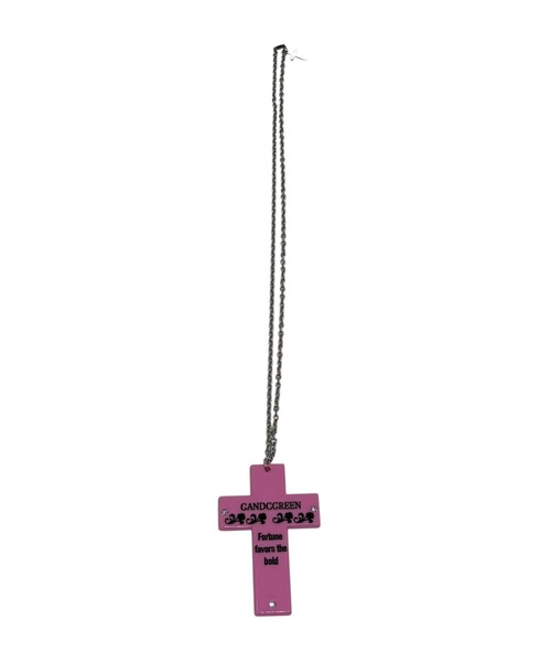 Never mind the XU(ネバーマインドザエックスユー)の「【Never mind the XU】cross fortune necklace / 【ネバーマインド ザ エックスユー】クロスチェーンネックレス(ネックレス・メンズ・ベビーピンク/ピンク/ブルー・ONE SIZE)」の8枚目の写真