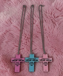 Never mind the XU（ネバーマインドザエックスユー）の「【Never mind the XU】cross fortune necklace / 【ネバーマインド ザ エックスユー】クロスチェーンネックレス（ネックレス）」