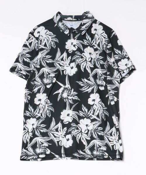 RVCA(ルーカ)の「RVCA メンズ SPORT VENT POLO ポロシャツ 【2026年夏モデル】(ポロシャツ・メンズ・ホワイト系その他/ブルー系その他・MEDIUM/LARGE)」の1枚目の写真