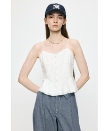 MOUSSY｜マウジーのキャミソール（ホワイト/白色系）通販 - ZOZOTOWN