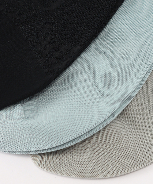 IENA LA BOUCLE(イエナラブークル)の「babaco ババコ La BOUCLE別注 3pair ソックス(ソックス/靴下・レディース・ホワイト系その他/ブラック系その他・FREE)」の5枚目の写真