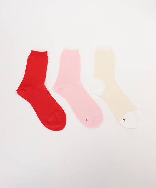 IENA LA BOUCLE(イエナラブークル)の「babaco ババコ La BOUCLE別注 3pair ソックス(ソックス/靴下・レディース・ホワイト系その他/ブラック系その他・FREE)」の4枚目の写真
