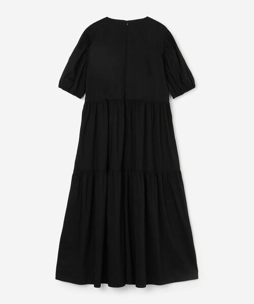 Bshop(ビショップ)の「eunoia|パフスリーブ ティアードワンピース WOMEN(ワンピース・レディース・ブラック・ONE)」の7枚目の写真