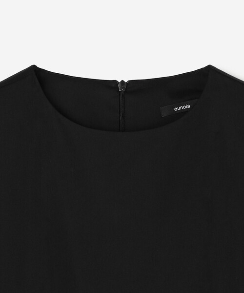 Bshop(ビショップ)の「eunoia|パフスリーブ ティアードワンピース WOMEN(ワンピース・レディース・ブラック・ONE)」の8枚目の写真