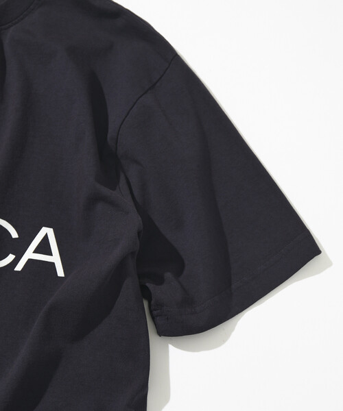 NAUTICA(ノーティカ)の「NAUTICA/ノーティカ Made in U.S.A ヘビーウェイト オーバーサイズ クルーネック プリントTシャツ type 4(Tシャツ/カットソー・メンズ・ネイビー/ホワイト・LARGE/MEDIUM/X-LARGE/XX-LARGE)」の8枚目の写真