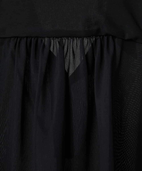 MICHEL KLEIN(ミッシェル・クラン)の「スキッパーシアーシャツ(シャツ/ブラウス・レディース・ホワイト/ライトグレー/ブラック・40/38)」の22枚目の写真