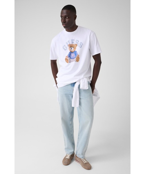 Guess(ゲス)の「GUESS Bear Tee Tシャツ 半袖(Tシャツ/カットソー・メンズ・ネイビー/ホワイト・SMALL/X-LARGE/LARGE/MEDIUM)」の10枚目の写真