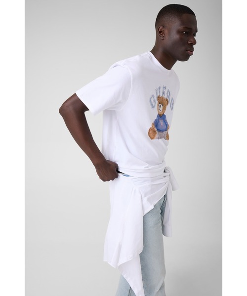 Guess(ゲス)の「GUESS Bear Tee Tシャツ 半袖(Tシャツ/カットソー・メンズ・ネイビー/ホワイト・SMALL/X-LARGE/LARGE/MEDIUM)」の8枚目の写真