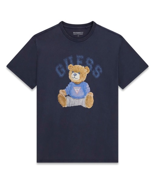 Guess(ゲス)の「GUESS Bear Tee Tシャツ 半袖(Tシャツ/カットソー・メンズ・ネイビー/ホワイト・SMALL/X-LARGE/LARGE/MEDIUM)」の11枚目の写真