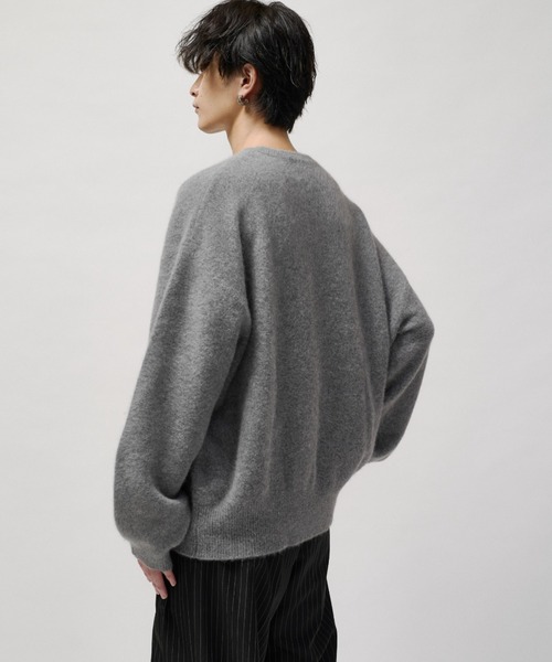 Lui's(ルイス)の「ウールライトクルーネックニット(ニット/セーター・メンズ・ブルー/モカ/ブラック/チャコールグレー・M/S)」の20枚目の写真
