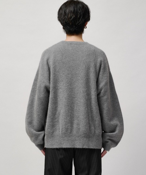 Lui's(ルイス)の「ウールライトクルーネックニット(ニット/セーター・メンズ・ブルー/モカ/ブラック/チャコールグレー・M/S)」の21枚目の写真