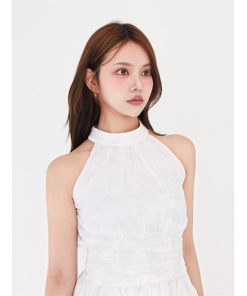 Darich(ダーリッチ)の「トワルドジュイシフォンロングワンピース(ワンピース・レディース・ライラック/ホワイト/サックスブルー・FREE/FS)」の13枚目の写真