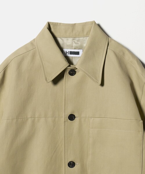 H BEAUTY&YOUTH UNITED ARROWS(エイチビューティーアンドユースユナイテッドアローズ)の「<H>コットンレーヨン チノ カバーオール(カバーオール・レディース・ベージュ/ブラック・M/S)」の15枚目の写真