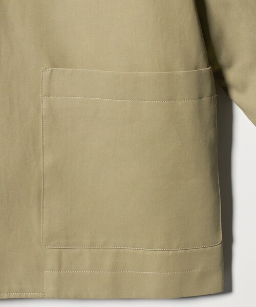 H BEAUTY&YOUTH UNITED ARROWS(エイチビューティーアンドユースユナイテッドアローズ)の「<H>コットンレーヨン チノ カバーオール(カバーオール・レディース・ベージュ/ブラック・M/S)」の17枚目の写真