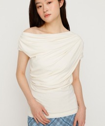 LAYERED LIKE CUT S/S TOPS レイヤードライクカットショートスリーブ