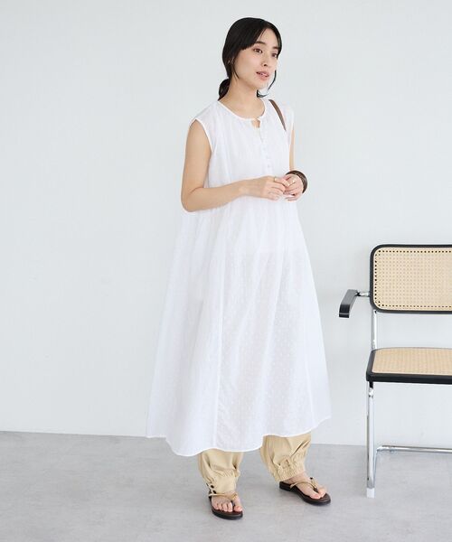 CRAFT STANDARD BOUTIQUE(クラフトスタンダードブティック)の「4タックカーブパンツ(その他パンツ・レディース・ベージュ/グレー・L/M)」の11枚目の写真
