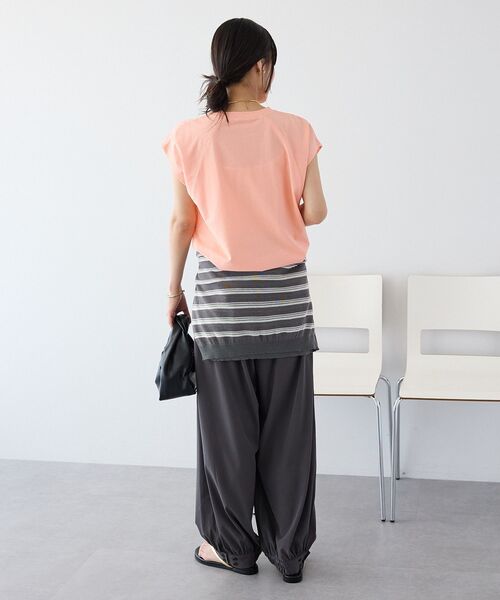 CRAFT STANDARD BOUTIQUE(クラフトスタンダードブティック)の「4タックカーブパンツ(その他パンツ・レディース・ベージュ/グレー・L/M)」の18枚目の写真