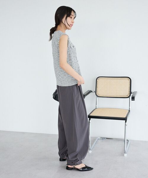 CRAFT STANDARD BOUTIQUE(クラフトスタンダードブティック)の「4タックカーブパンツ(その他パンツ・レディース・ベージュ/グレー・L/M)」の21枚目の写真