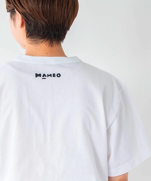MAMBO(マンボ)の「MAMBO Tシャツ / Izumi Shiokawa PRINT【black】(Tシャツ/カットソー・レディース・ホワイト・FREE)」の6枚目の写真