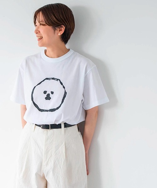 MAMBO(マンボ)の「MAMBO Tシャツ / Izumi Shiokawa PRINT【black】(Tシャツ/カットソー・レディース・ホワイト・FREE)」の10枚目の写真