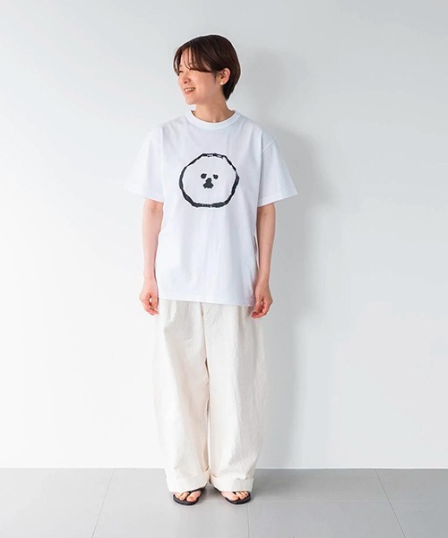 MAMBO(マンボ)の「MAMBO Tシャツ / Izumi Shiokawa PRINT【black】(Tシャツ/カットソー・レディース・ホワイト・FREE)」の11枚目の写真