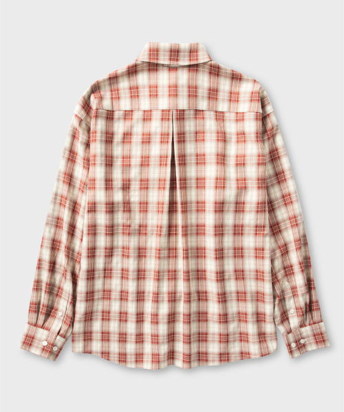 NONBLANK(ノンブランク)の「ナバホオンブレチェックシャツ_RED(シャツ/ブラウス・メンズ・レッド・MEDIUM/LARGE/X-LARGE)」の21枚目の写真