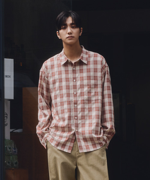 NONBLANK(ノンブランク)の「ナバホオンブレチェックシャツ_RED(シャツ/ブラウス・メンズ・レッド・MEDIUM/LARGE/X-LARGE)」の15枚目の写真