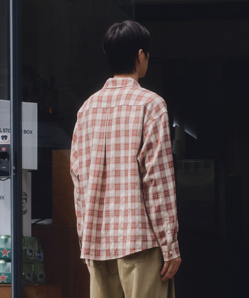 NONBLANK(ノンブランク)の「ナバホオンブレチェックシャツ_RED(シャツ/ブラウス・メンズ・レッド・MEDIUM/LARGE/X-LARGE)」の19枚目の写真
