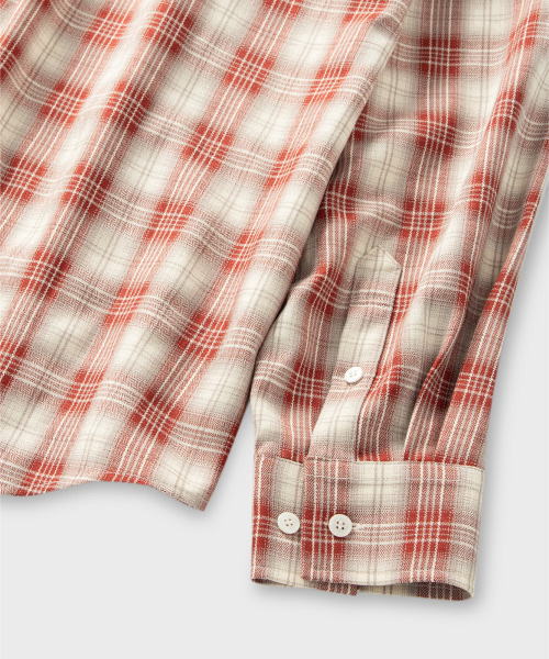 NONBLANK(ノンブランク)の「ナバホオンブレチェックシャツ_RED(シャツ/ブラウス・メンズ・レッド・MEDIUM/LARGE/X-LARGE)」の13枚目の写真