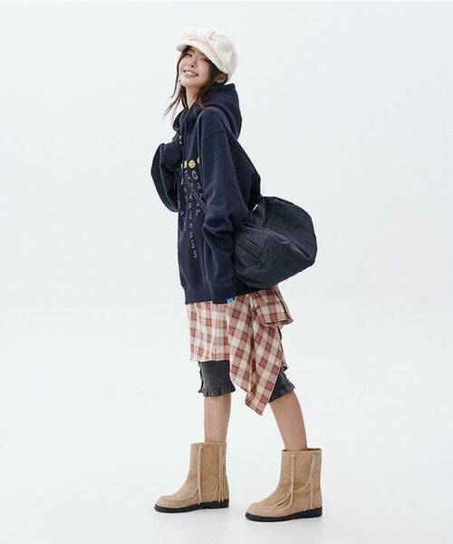 NONBLANK(ノンブランク)の「ナバホオンブレチェックシャツ_RED(シャツ/ブラウス・メンズ・レッド・MEDIUM/LARGE/X-LARGE)」の7枚目の写真
