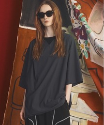 《UNISEX》Comfortable Clothes Prime-Over Front-tuck T-shirt/コンフォータブルクローズプライムオーバーフロントタックTシャツ【MAISON SPECIAL/メゾンスペシャル】■セットアップ対応■