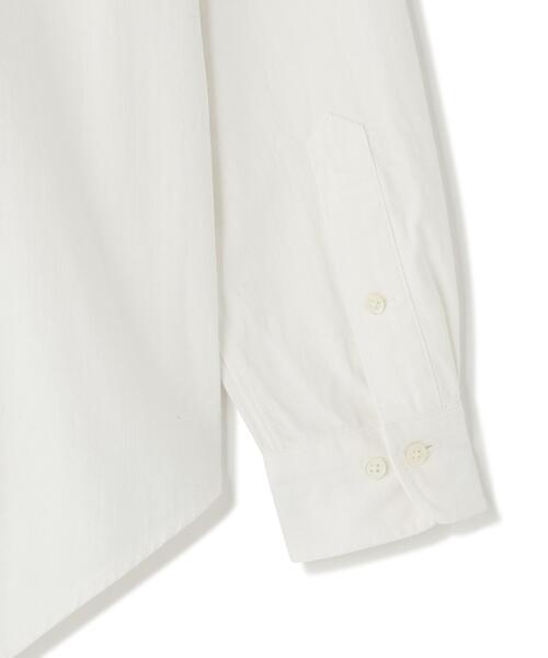 Y(ワイ)の「Y / ORGANIC COTTON LIGHT DENIM SHIRT(シャツ/ブラウス・メンズ・ホワイト/ネイビー・MEDIUM/LARGE/SMALL)」の10枚目の写真