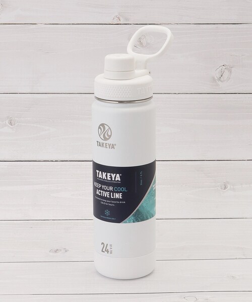 one'sterrace（ワンズテラス）の「タケヤフラスク アクティブライン 700ml（水筒・レディース・ホワイト系9・99）」の4枚目の写真