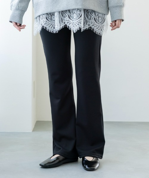 UNDOVE（アンドゥーブ）の「【ｃｈｏｃｏＺＡＰ】ヒップアップパンツ（その他パンツ・レディース・ブラウン/ブラック・MEDIUM/X-LARGE/LARGE）」の2枚目の写真