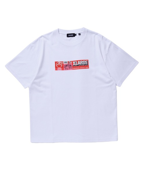 XLARGE(エクストララージ)の「PRODUCTION LOGO S/S TEE(Tシャツ/カットソー・メンズ・ブラウン/ブラック/ホワイト・S/XL/L/M)」の2枚目の写真