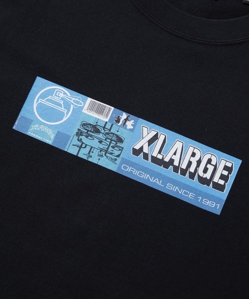 XLARGE(エクストララージ)の「PRODUCTION LOGO S/S TEE(Tシャツ/カットソー・メンズ・ブラウン/ブラック/ホワイト・S/XL/L/M)」の5枚目の写真