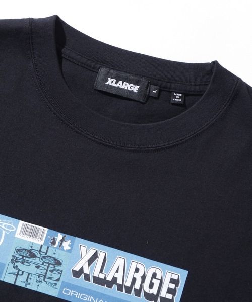XLARGE(エクストララージ)の「PRODUCTION LOGO S/S TEE(Tシャツ/カットソー・メンズ・ブラウン/ブラック/ホワイト・S/XL/L/M)」の4枚目の写真