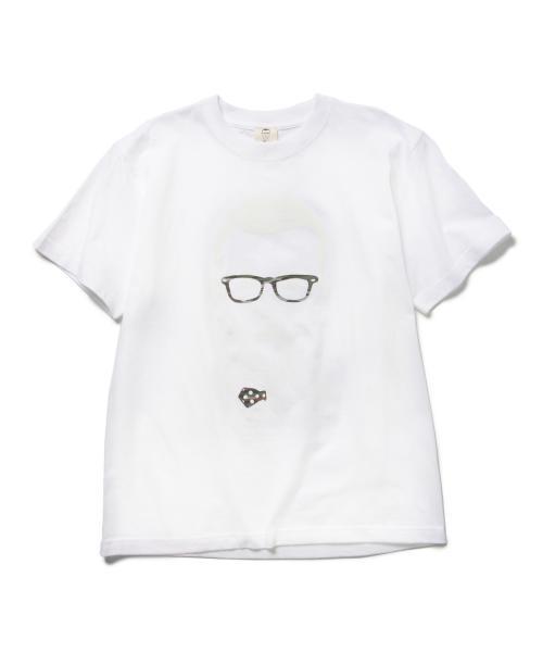 BEAMS LIGHTS Men's（ビームスライツ メンズ）の「H? Katsukawa / プリントTシャツ（Tシャツ/カットソー・メンズ・ホワイト系その他/その他1/その他2/オフホワイト/その他3/ホワイト/その他4・SMALL/LARGE/MEDIUM）」の4枚目の写真