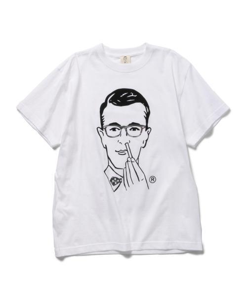 BEAMS LIGHTS Men's（ビームスライツ メンズ）の「H? Katsukawa / プリントTシャツ（Tシャツ/カットソー・メンズ・ホワイト系その他/その他1/その他2/オフホワイト/その他3/ホワイト/その他4・SMALL/LARGE/MEDIUM）」の6枚目の写真