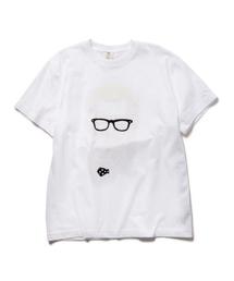BEAMS LIGHTS Men's | H? Katsukawa / プリントTシャツ(Tシャツ/カットソー)