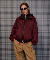 Bicolor Layered Blouson/バイカラーレイヤードブルゾン