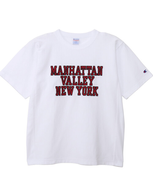 FREAK'S STORE（フリークスストア）の「Champion/チャンピオン REVERSE WEAVE SHORTSLEEVE T-SHIRT/リバースウィーブ ロゴ半袖Tシャツ（Tシャツ/カットソー・レディース・オフホワイト/グリーン/ナチュラル/ブラック・MEDIUM）」の5枚目の写真