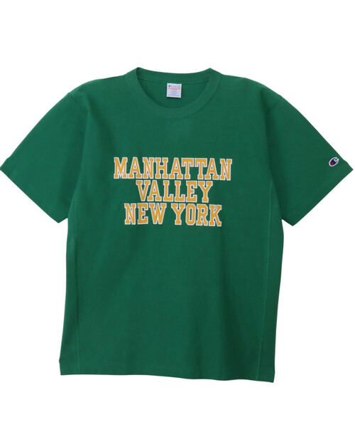 FREAK'S STORE（フリークスストア）の「Champion/チャンピオン REVERSE WEAVE SHORTSLEEVE T-SHIRT/リバースウィーブ ロゴ半袖Tシャツ（Tシャツ/カットソー・レディース・オフホワイト/グリーン/ナチュラル/ブラック・MEDIUM）」の11枚目の写真