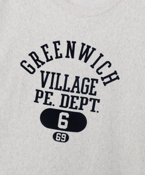 FREAK'S STORE（フリークスストア）の「Champion/チャンピオン REVERSE WEAVE SHORTSLEEVE T-SHIRT/リバースウィーブ ロゴ半袖Tシャツ（Tシャツ/カットソー・レディース・オフホワイト/グリーン/ナチュラル/ブラック・MEDIUM）」の16枚目の写真
