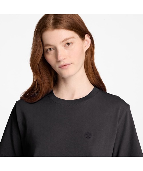 Timberland(ティンバーランド)の「半袖 クルーネック Tシャツ レディース(Tシャツ/カットソー・レディース・ブラック・X-LARGE/MEDIUM/LARGE)」の4枚目の写真