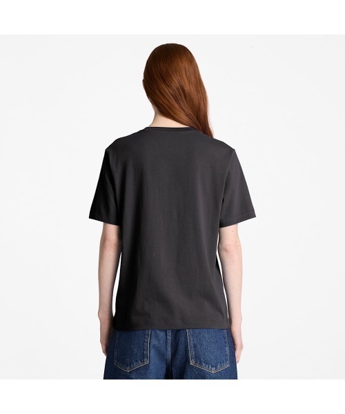 Timberland(ティンバーランド)の「半袖 クルーネック Tシャツ レディース(Tシャツ/カットソー・レディース・ブラック・X-LARGE/MEDIUM/LARGE)」の3枚目の写真
