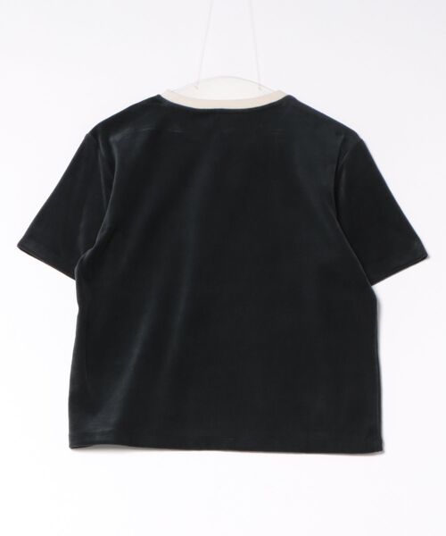 A.P.C.（アーペーセー）の「T-SHIRT MAUD（Tシャツ/カットソー・レディース・ダークネイビー/ベージュ系その他・S/M/L）」の3枚目の写真